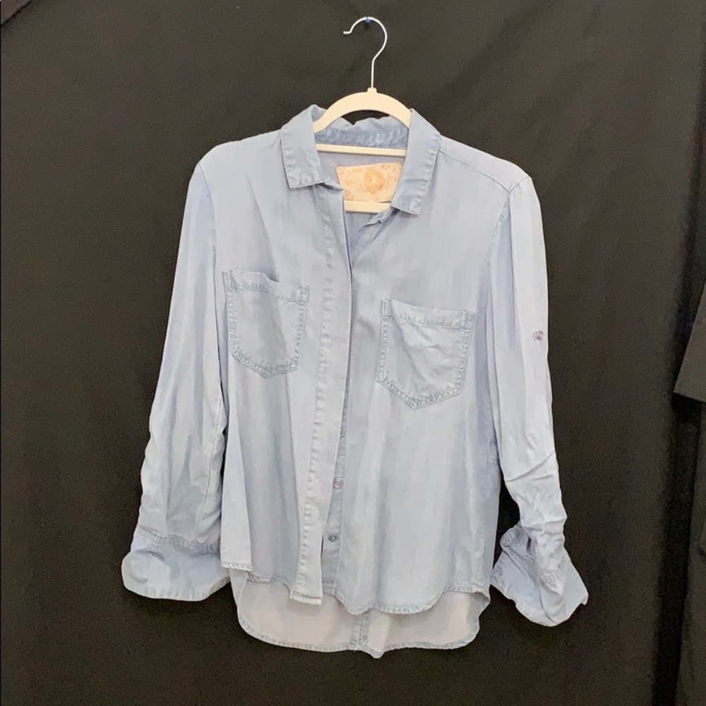 Bella Dahl XS Denim Blouse